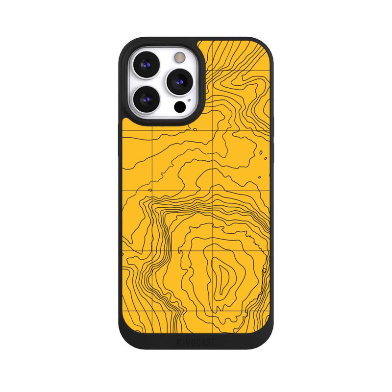 iPhone 13 Pro Max NIVOpure Berg gelbe Linien