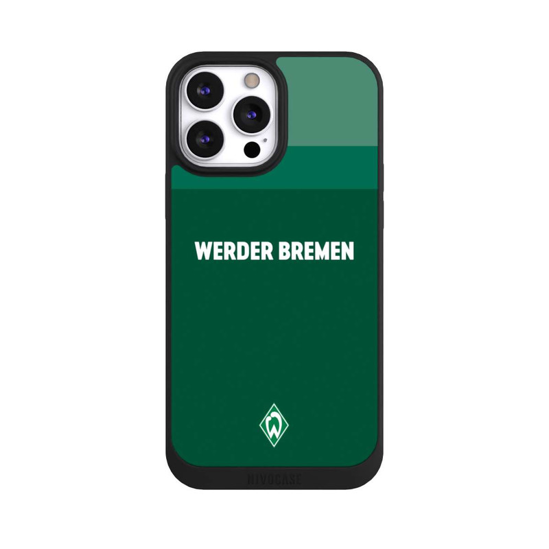 iPhone 13 Pro Max NIVOpure Werder Bremen Schriftzug Raute