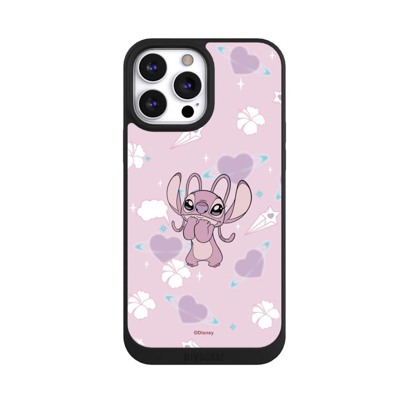 iPhone 13 Pro Max NIVOpure Disney Classics Lilo & Stitch Angel Cute Pink