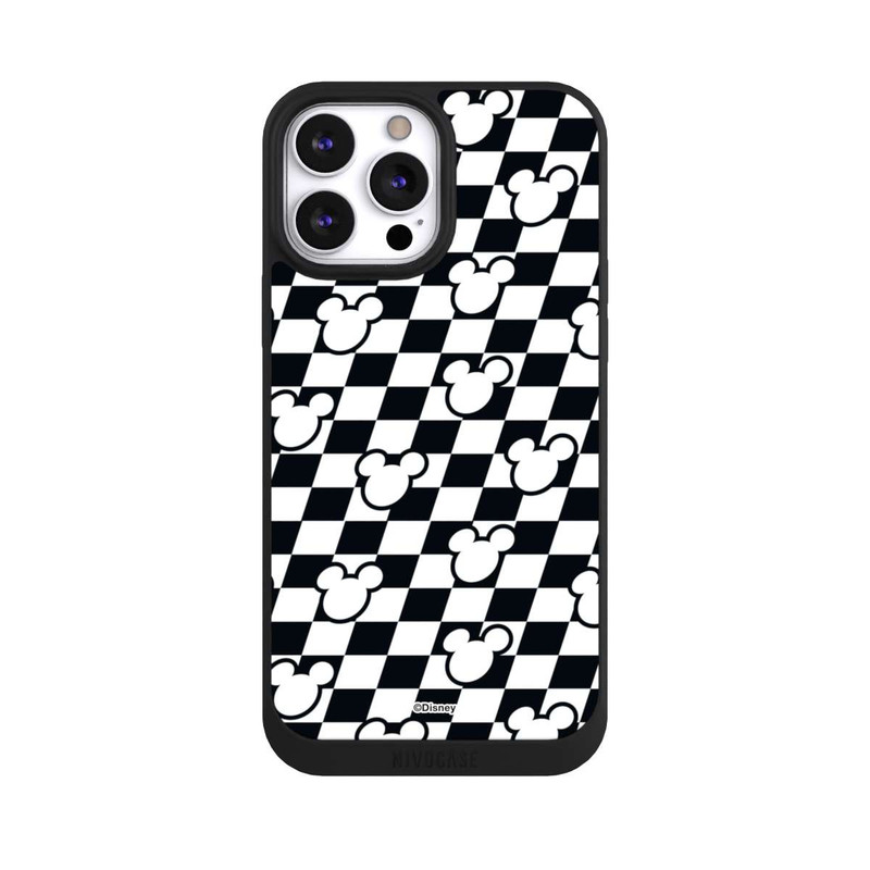 iPhone 13 Pro Max NIVOpure Happy Racing Pattern Mickey Mouse Motorsport