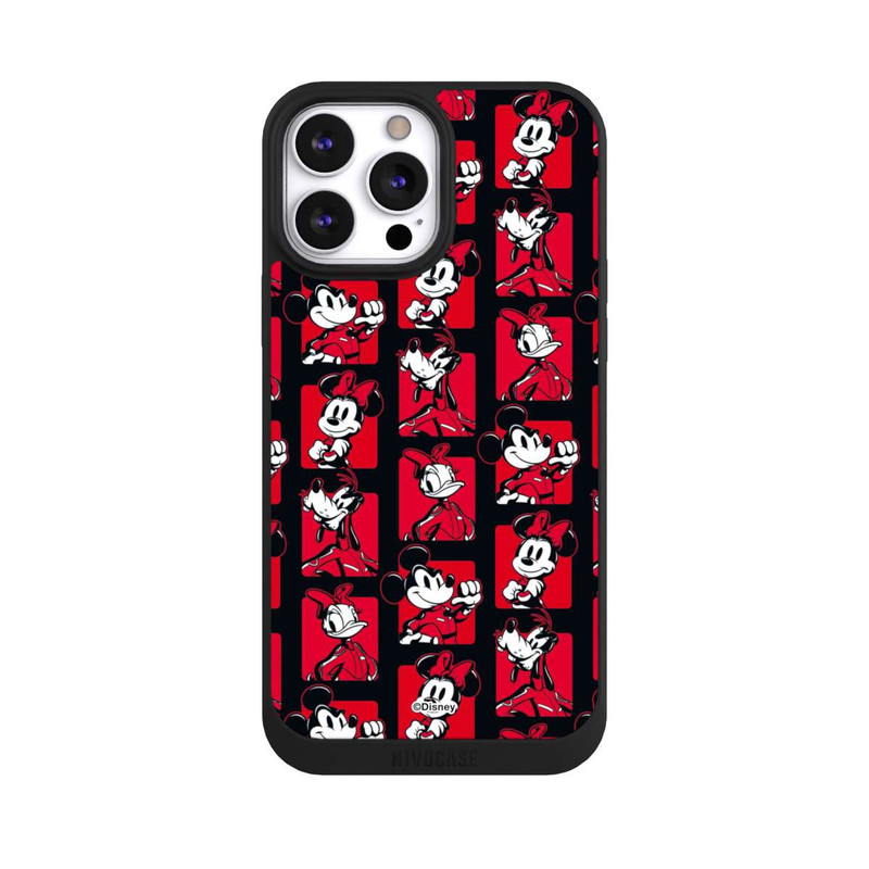 iPhone 13 Pro Max NIVOpure Mickey Mouse Rally Pattern Red