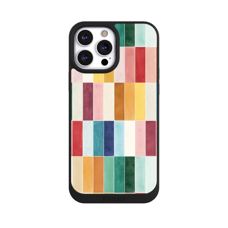iPhone 13 Pro Max NIVOpure Modern Craft Geometric Rectangular Tiles