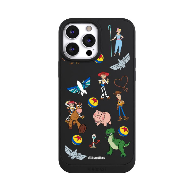 iPhone 13 Pro Max NIVOpure Toy Story 5 Hero Toys Pattern Transparent