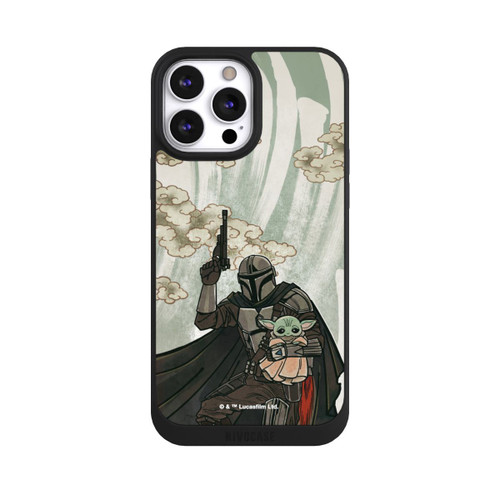 Apple iPhone 13 Pro Max NIVOpure Mandalorian and Child style japonais
