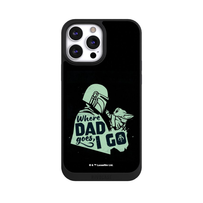 iPhone 13 Pro Max NIVOpure Grogu - Where dad goes,I go