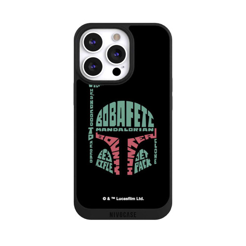 Apple iPhone 13 Pro NIVOpure Boba Fett Typo Grafisch