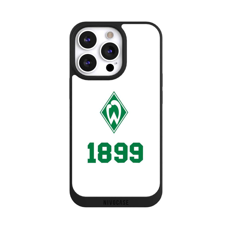 iPhone 13 Pro NIVOpure 1899 Grün-Weiß Lebenslang Weiss - Werder Bremen