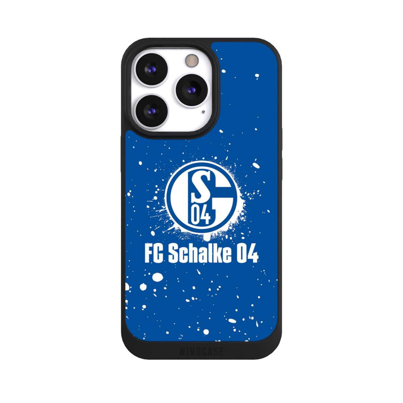 iPhone 13 Pro NIVOpure Schalke 04 - Spraylogo