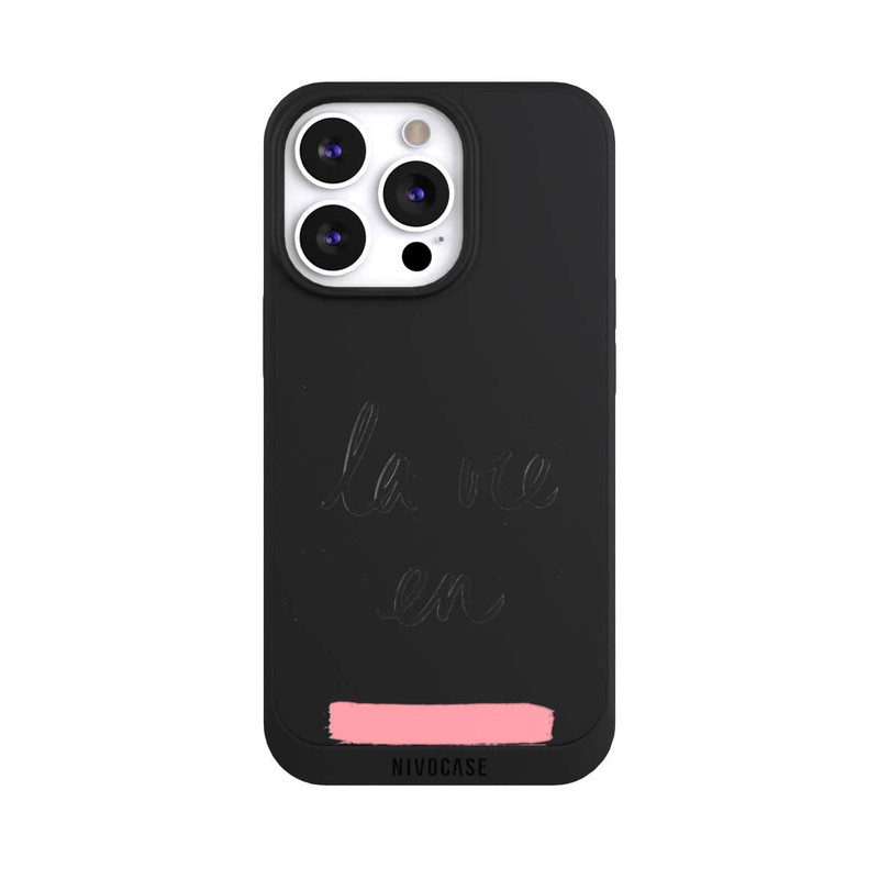 iPhone 13 Pro NIVOpure La vie en Rosa Transparent