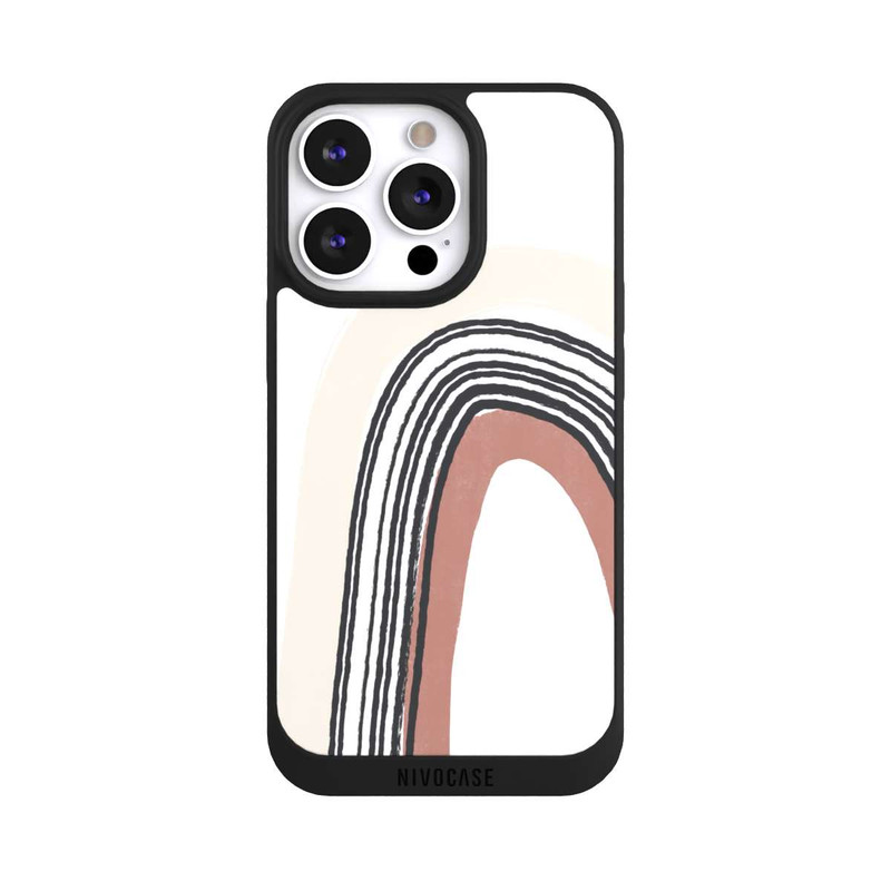 iPhone 13 Pro NIVOpure Texturierter Regenbogen