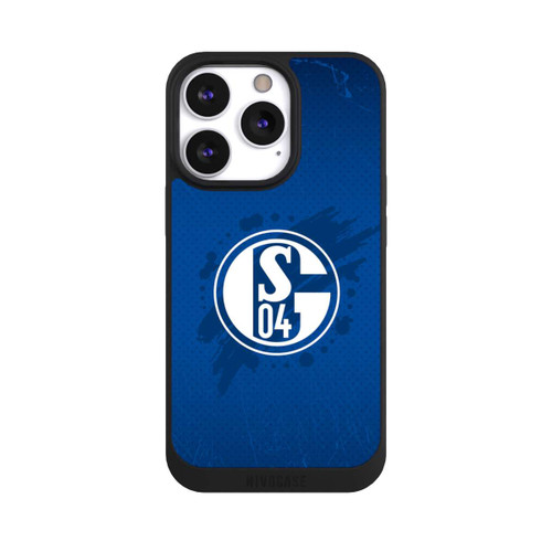 Apple iPhone 13 Pro NIVOpure Schalke 04 Farbe Fleck Blau