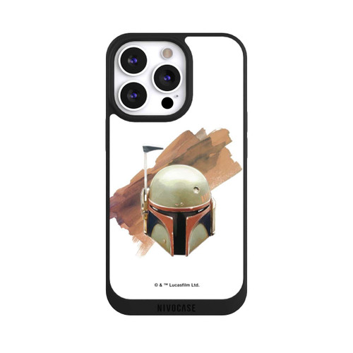 Apple iPhone 13 Pro NIVOpure Casque Boba Fett Blanc
