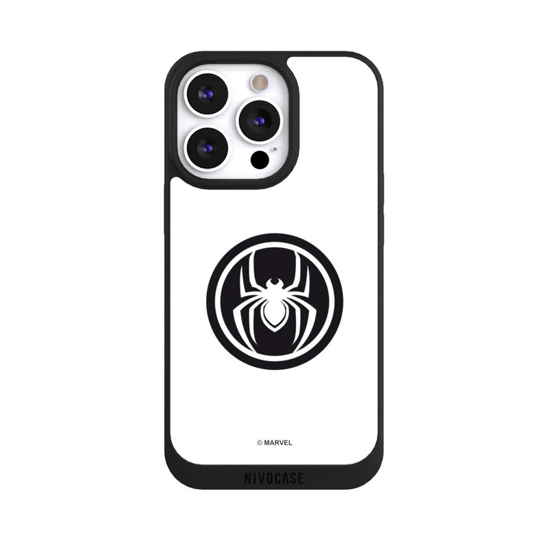 iPhone 13 Pro NIVOpure Spider-Man Logo White