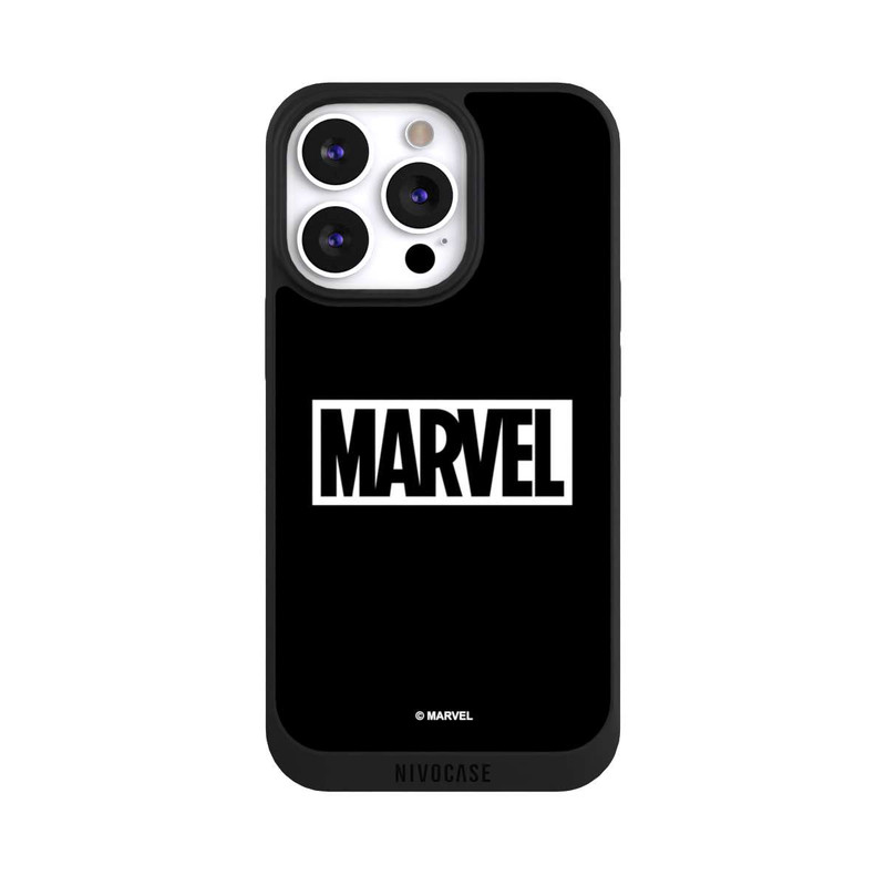 iPhone 13 Pro NIVOpure Marvel Logo Black