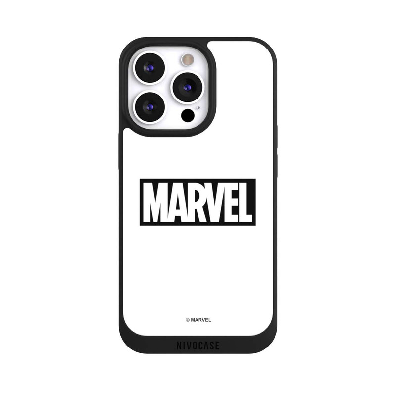 iPhone 13 Pro NIVOpure Marvel Logo White