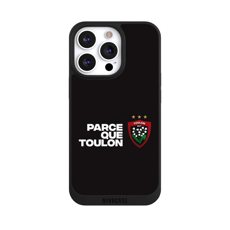 iPhone 13 Pro NIVOpure RC Toulonnais PQT Noir