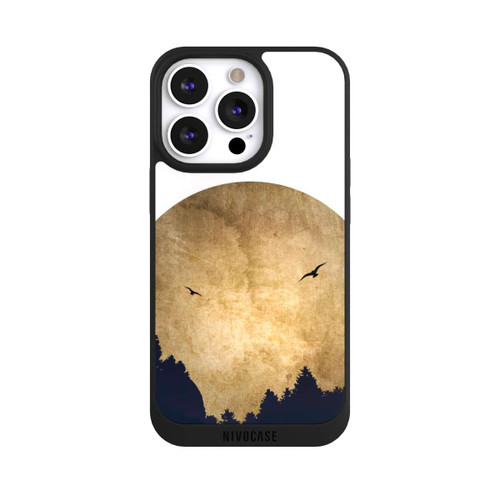 Apple iPhone 13 Pro NIVOpure Zwei Vögel vor Mond