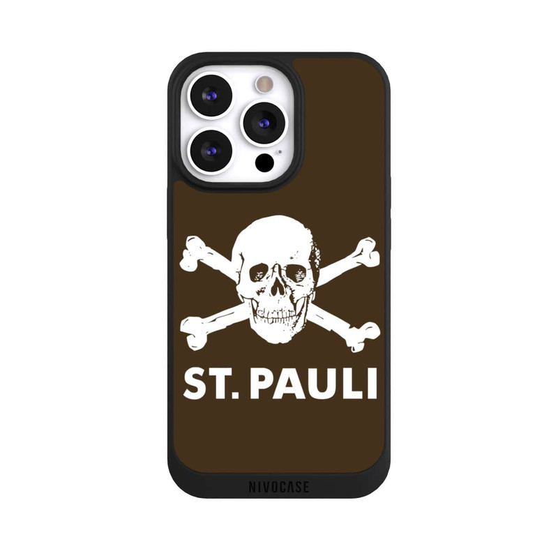 iPhone 13 Pro NIVOpure FC St. Pauli Logo Braun