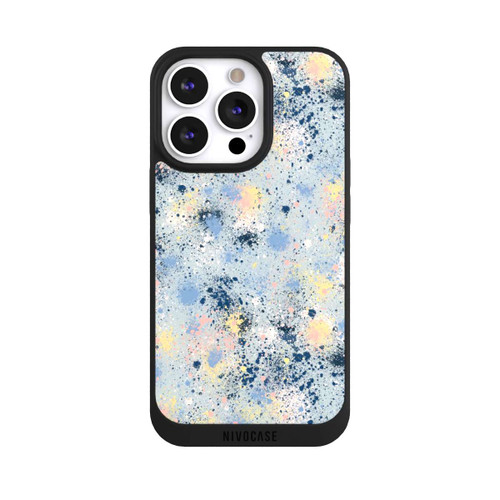 Apple iPhone 13 Pro NIVOpure Tintentropfen Staub Textur Blau