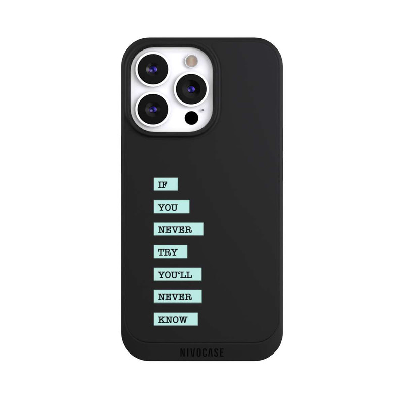 iPhone 13 Pro NIVOpure If You Try Green Transparent