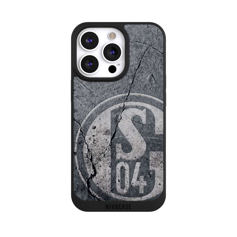 iPhone 13 Pro NIVOpure Schalke 04 Beton Look
