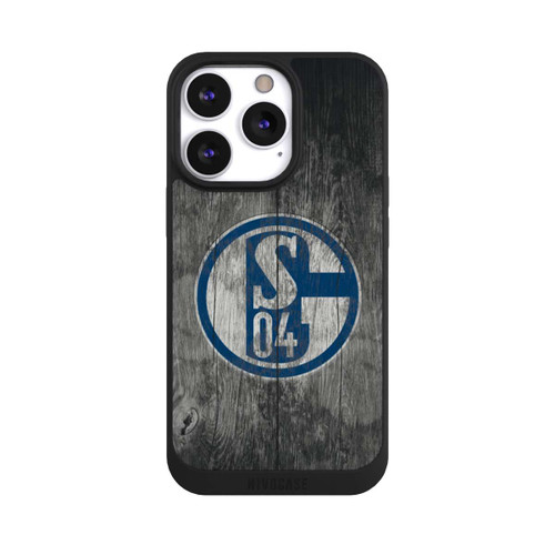 Apple iPhone 13 Pro NIVOpure Schalke 04 Holz Look