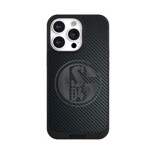 Apple iPhone 13 Pro NIVOpure Schalke 04 Carbon Look
