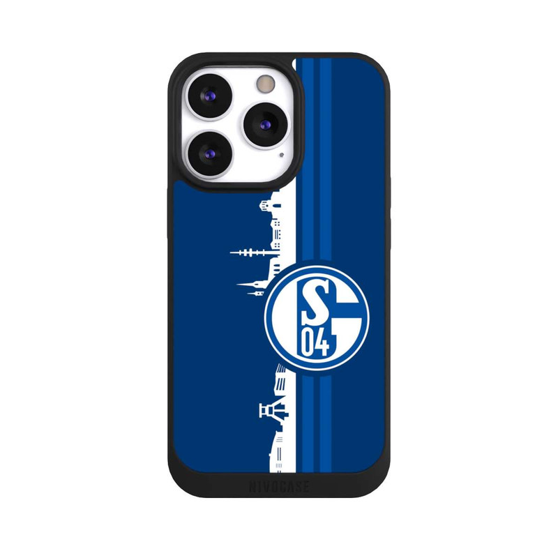 iPhone 13 Pro NIVOpure Schalke 04 Skyline Blau