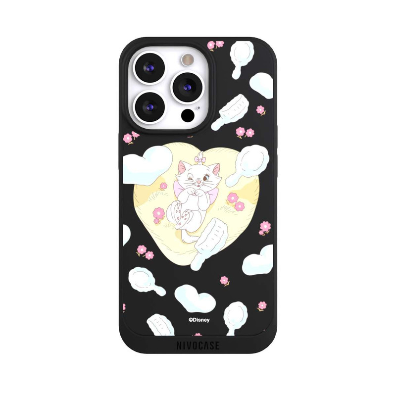 iPhone 13 Pro NIVOpure Aristocats Marie Herzen Gelb Transparent