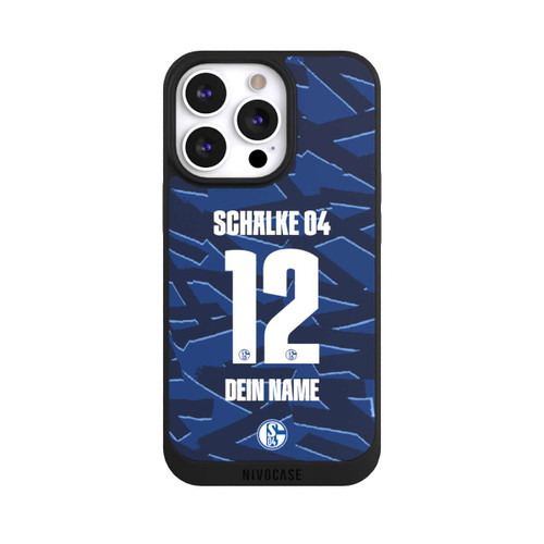 Apple iPhone 13 Pro NIVOpure Schalke 04 Trikot Personalisierbar 25-26