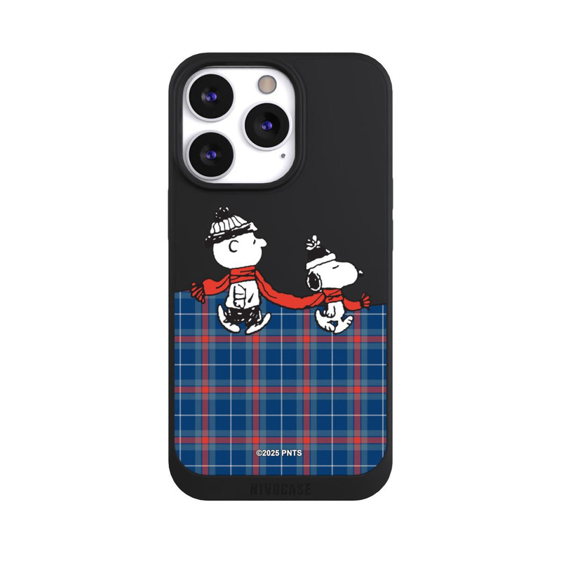 iPhone 13 Pro NIVOpure Peanuts Weihnachtspulli Transparent