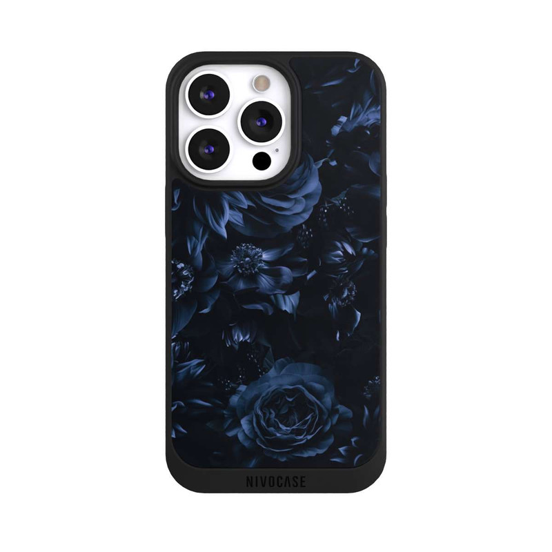 iPhone 13 Pro NIVOpure Shadow Flowers Blue