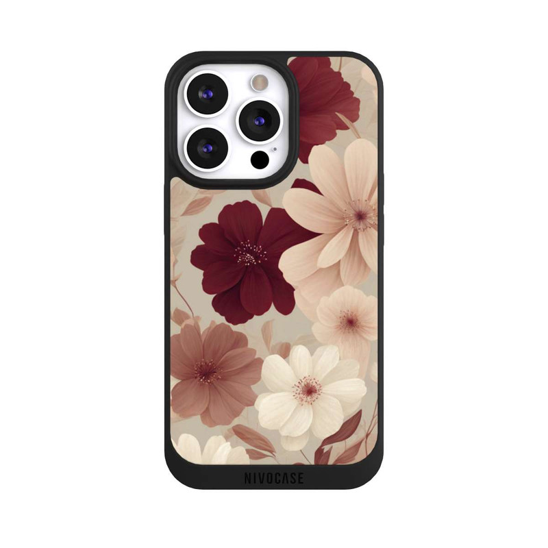 iPhone 13 Pro NIVOpure Romantische Pastellblumen mit KI