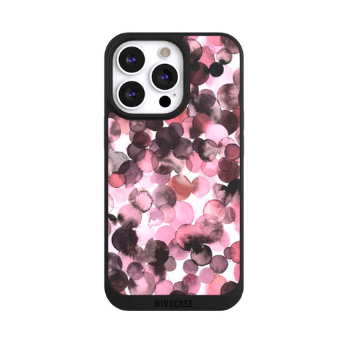 Apple iPhone 13 Pro NIVOpure Purple Dots Watercolor