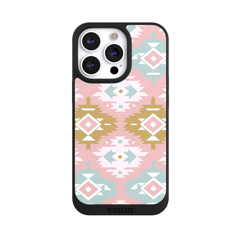 iPhone 13 Pro NIVOpure Modern Tribal Boho Aztec Geometric Design