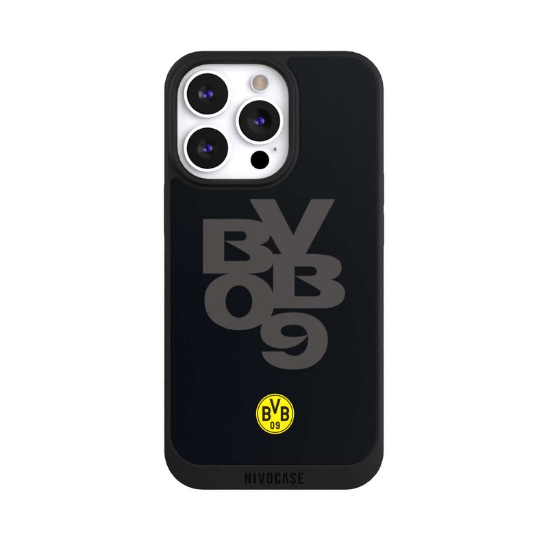 iPhone 13 Pro NIVOpure BVB09 Grau Schwarz