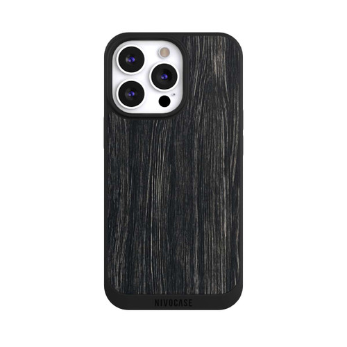 Apple iPhone 13 Pro NIVOpure Dunkle Holzstruktur