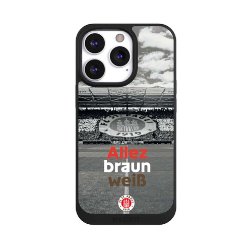 Apple iPhone 13 Pro NIVOpure FC St. Pauli Allez braun weiss