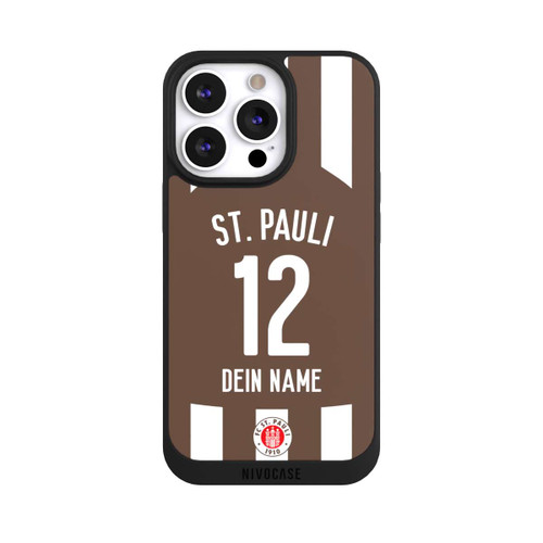 Apple iPhone 13 Pro NIVOpure FC St. Pauli Trikot Personalisierbar 25-26