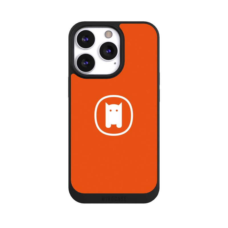 iPhone 13 Pro NIVOpure Nivocase Logo Orange