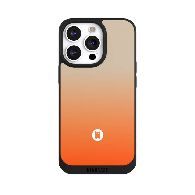 iPhone 13 Pro NIVOpure Nivocase Farbverlauf Beige Orange