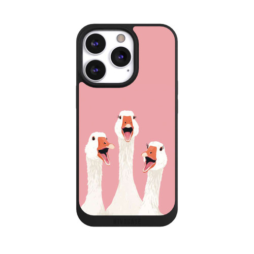Apple iPhone 13 Pro NIVOpure Drei Gänse Rosa mit KI