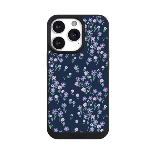Apple iPhone 13 Pro NIVOpure Dark Blue Floral Theme