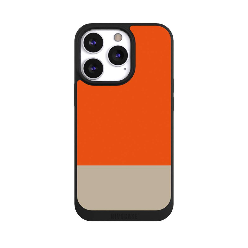 iPhone 13 Pro NIVOpure Combinaison de Couleurs Orange et Beige