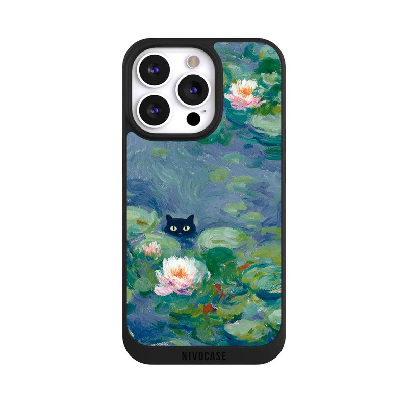 iPhone 13 Pro NIVOpure Chat dans l'Étang Peinture