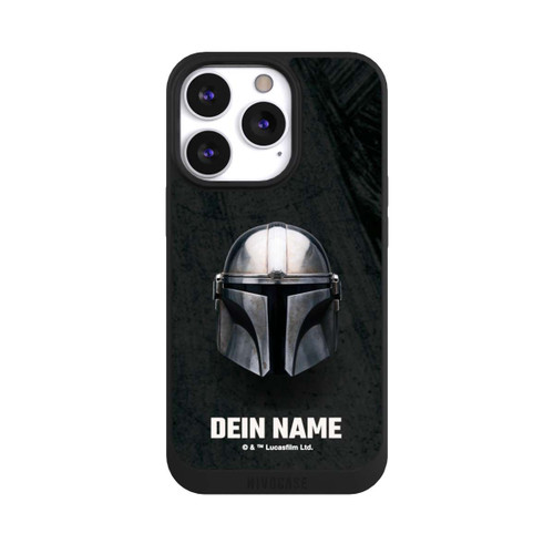 Apple iPhone 13 Pro NIVOpure Star Wars Mandalorian Black Helmet personnalisable