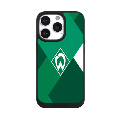 Apple iPhone 13 Pro NIVOpure Werder Bremen Rautenmuster