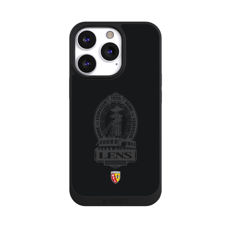 iPhone 13 Pro NIVOpure RC Lens Mine de Ferveur Emblem schwarz