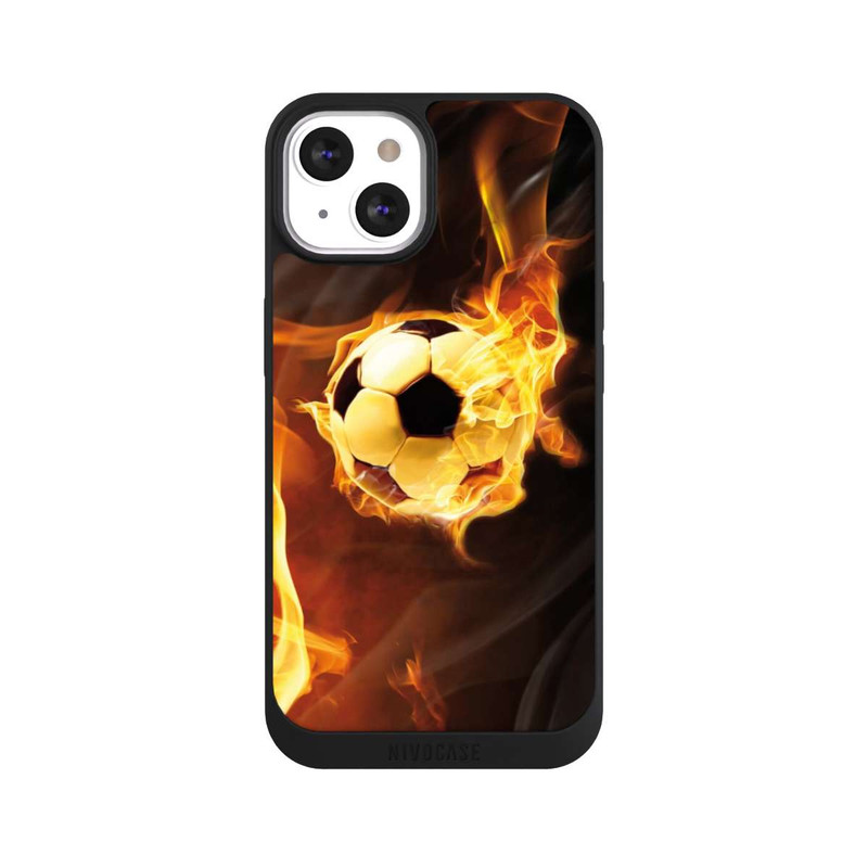 iPhone 13 NIVOpure Fußball in Flammen