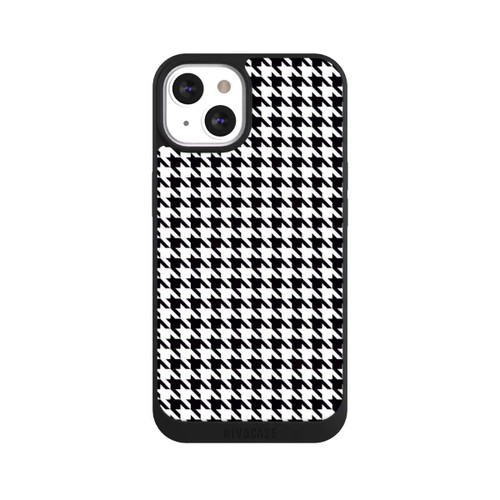 Apple iPhone 13 NIVOpure Houndstooth black-white